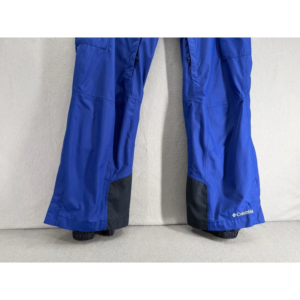 Columbia Ridge 2 Run‎ II Snow Pants Mens XL Blue Omni Heat Tech Snowboard Vented